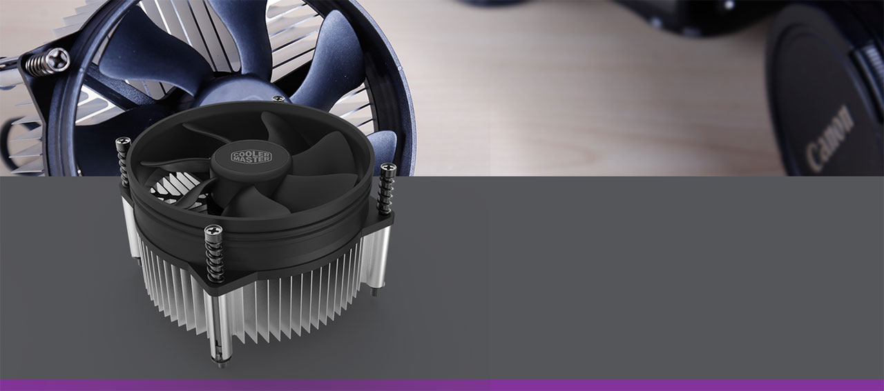 NeweggBusiness - Cooler Master i50 CPU Cooler - 92mm Low Noise Cooling ...